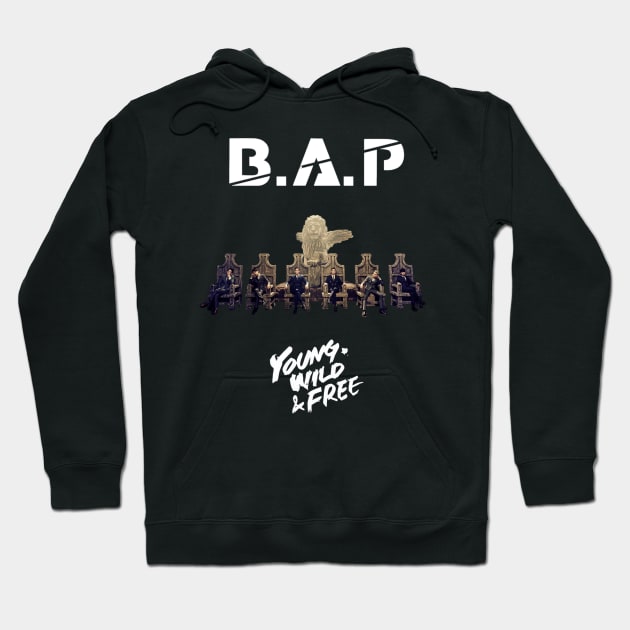 B.A.P Young Wild & Free Hoodie by byzeloswife